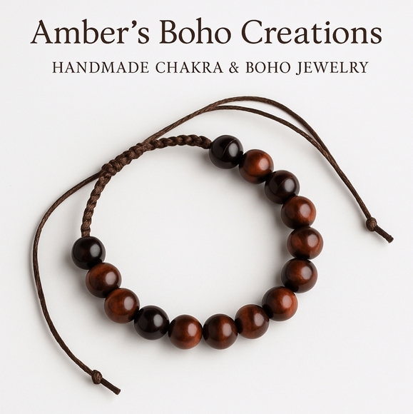 Red Tiger’s Eye Bracelet — Grounding Energy & Confidence Crystal Jewelry - Picture 1 of 3